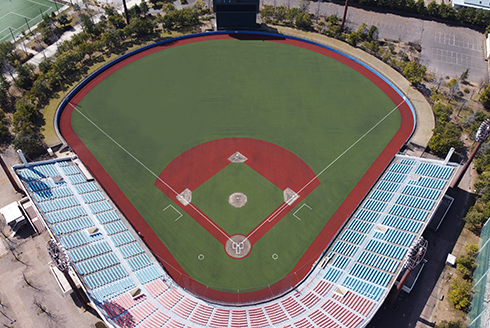 金沢市民野球場 ミズノスポーツ施設サービス事業部
