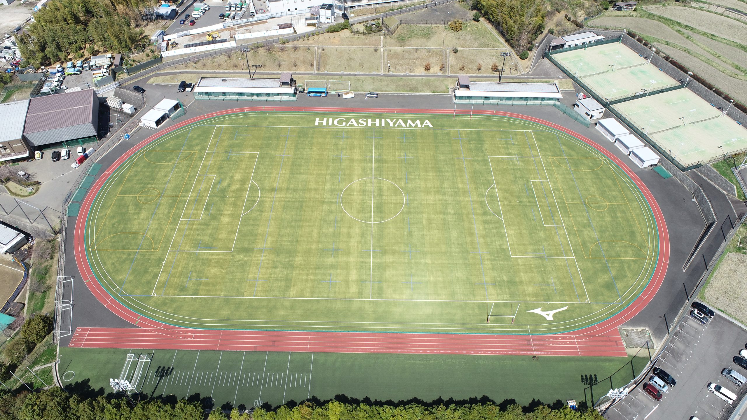 東山高等学校総合グラウンド｜施工実績｜ミズノスポーツ施設サービス事業部