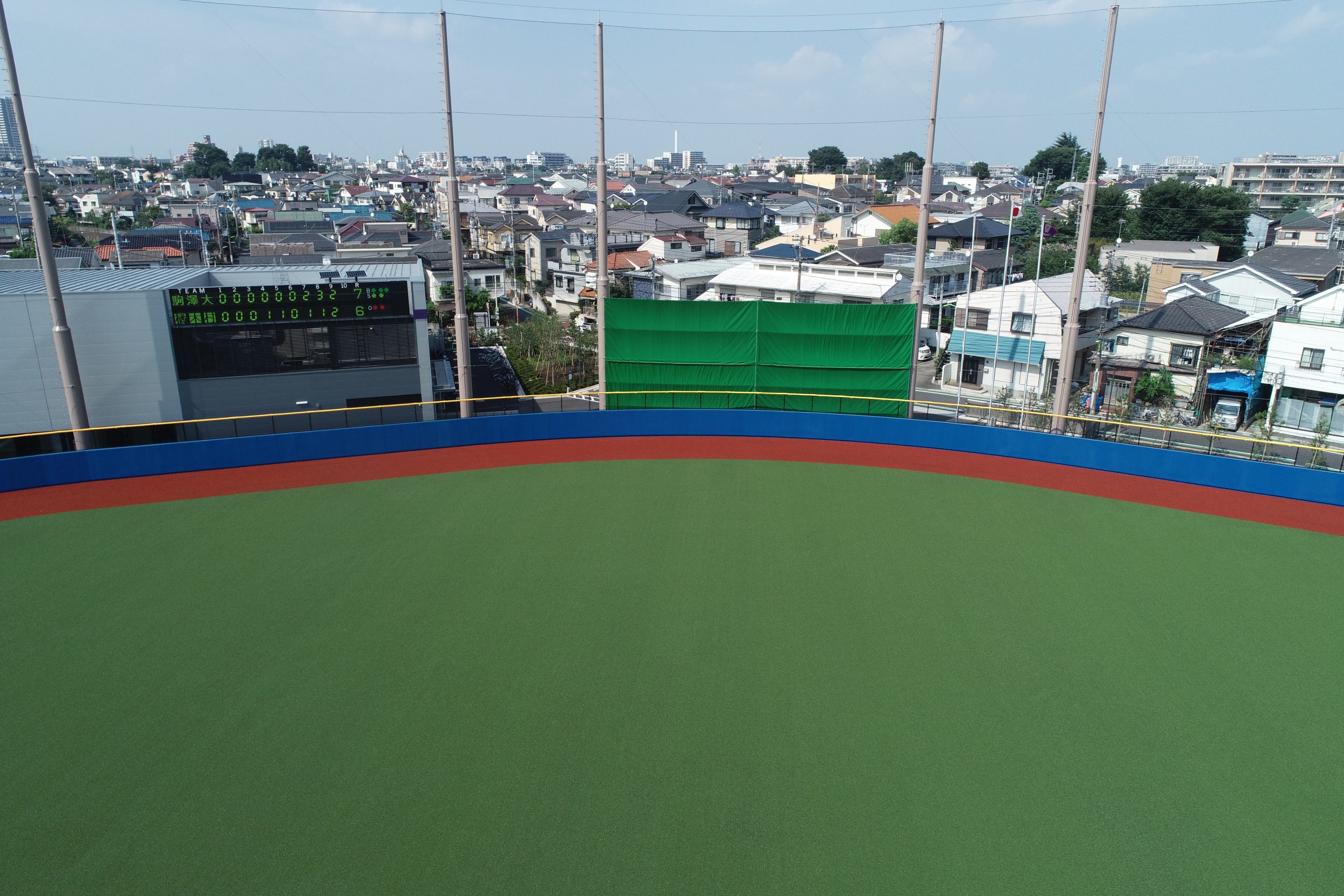 駒澤大学 祖師谷グラウンド｜施工実績｜ミズノスポーツ施設サービス事業部