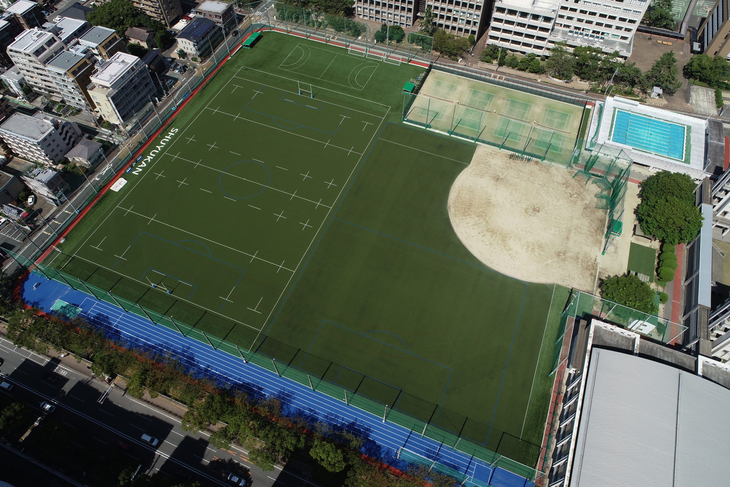 福岡県立修猷館高等学校グラウンド