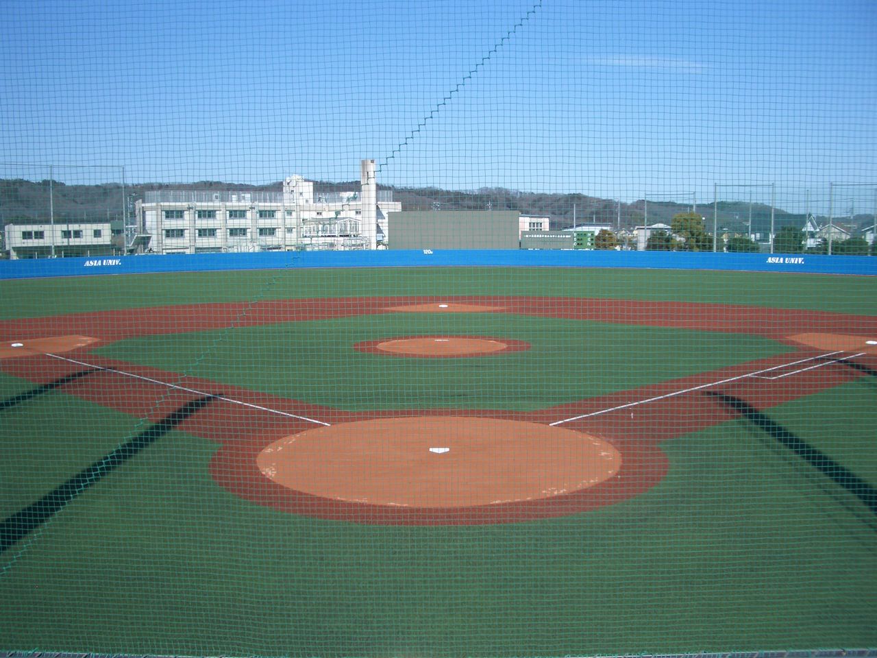 亜細亜大学　日の出キャンパス野球場